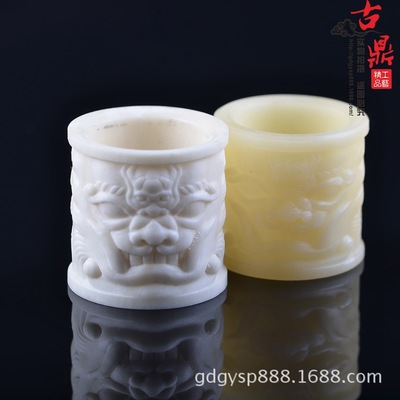 牦牛骨扳指 传统雕刻工艺与文化传承的结晶